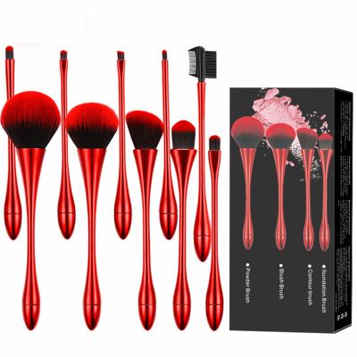 China Angular Blush OEM Custom Makeup Brush Set Private Label Logo New Cheap Price Glitter for sale