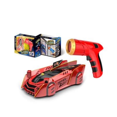 China RC Hobby Infrared Wall Rc Car Climbing Car Remote Control Real Gravity Laser Guided Wall With 360 Degree Rotating Stunt for sale