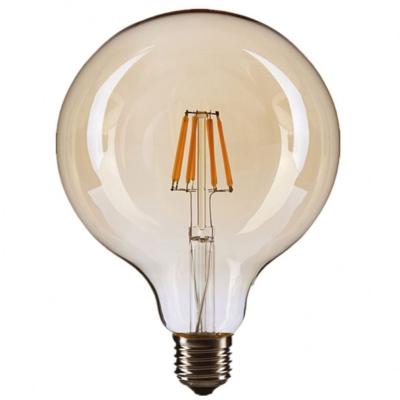 China Residential Factory Supply Direct Tuya Edison Filament ST64 Amber Glass Led Globe E27 WiFi Filament Bulb for sale