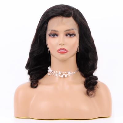 China Hot Sale Unique Deep Loose Wave Design 13x4 Loose Wave Hairstyle Deep Wave Hair Wig Regular Frontal Wig for sale