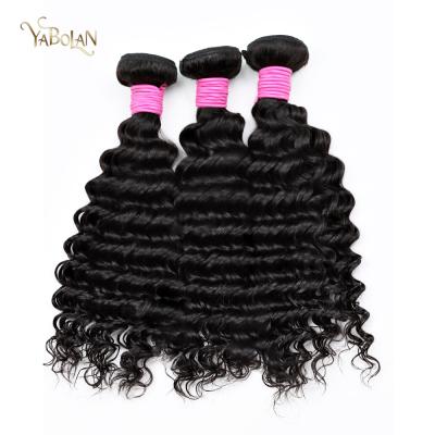 China Good Quality Deep Wave Virgin Hair Factory Manufacture Various Top Deep Cuticle Cuticle Lined Black Hair Extensions Virgin Hair Wave Virgin Hair for sale