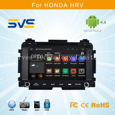 China Android 4.4 car dvd player GPS navigation for HONDA HRV Vezel 2015 auto radio bluetooth SD for sale