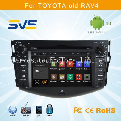 China Reprodutor de DVD do carro do andróide 4,4 para Toyota RAV4 com GPS Bluetooth DVD USB SD 7