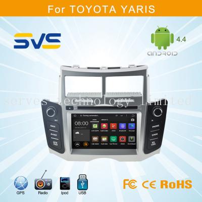 China Reprodutor de DVD do carro do andróide 4,4 para o ruído da polegada 2 do sistema de navegação 1080P de GPS do carro de Toyota Yaris 7 à venda