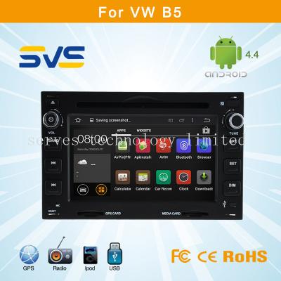 China Android car dvd player for VW/ Volkswagen passat B5/ Golf with GPS navigation car video for sale