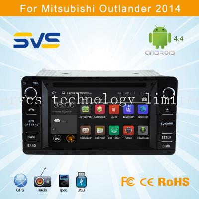 China Android car dvd player for Mitsubishi Outlander 2013-2016 GPS navigation in-dash 2 din for sale