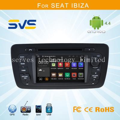 China Android car dvd player GPS navigation for Seat Ibiza 2009-2013 with wifi 3G mirror link for sale