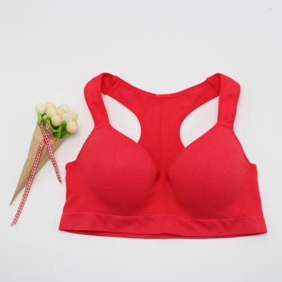 China Breathable sexy women push up undergirdle breathable and comfortable women's large size sports plastic bra for sale