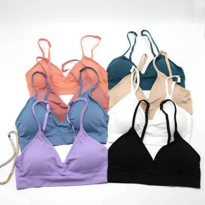 China Factory sexy underwire women's custom sports bra QUICK DRY breathable seamless bra for sale