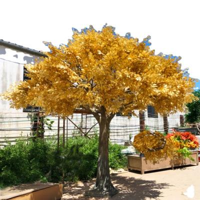 China Beautiful Green Tree Colorful Artificial Ficus Banyan Tree Indoor Decorative Big Trees For Outdoor Decoration for sale