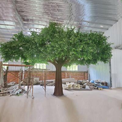 China Beautiful Hotel Tree Lush Artificial Arboles Banyan Large Colorful Artificial Unique Decorative Indoor Indoor Artificial Ficus Tree for sale