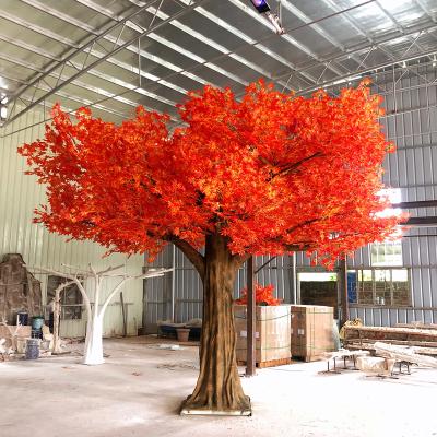 China China Manufacture Colorful Beautiful Artificial Plastic Maple Tree For Wedding Decor Factory Artificial Tree For Garden Artificial Maple Tree for sale