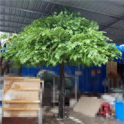 China Beautiful Colorful Artificial Tree Realistic Outdoor Artificial Decorative Green Japanese Maple Tree Japanese Maple Tree for sale