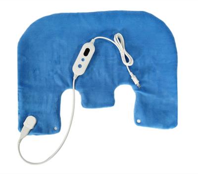 China Car CE GS Approved 60*62cm , Factory Custom Neck And Shoulder Wearable Heating Pad for sale