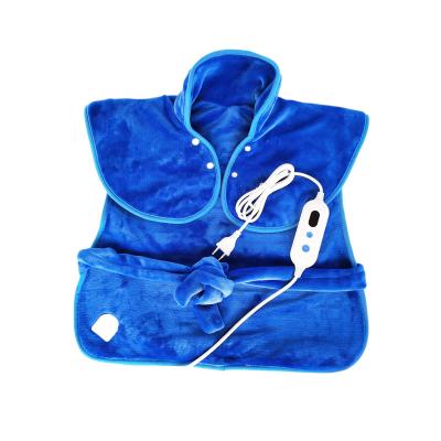 China Electric back neck overheating protector heater back pain relaxation heating pad back shoulder and back heating pad for sale