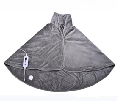 China Car Heating Settings 6 and 1-9 Hours Adjustable Timer Fleece Heated Electric Heating Cape for sale