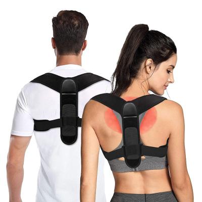 China Seat Back Adjustable Corretion 2021 New Products Posture Corrector Back Shoulder Brace In Back Support for sale