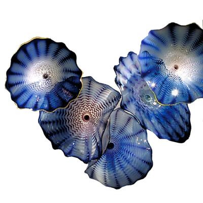 China Blue China Murano Glass Wall Decoration for sale