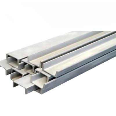 China Rolled Steel Structure Construction Stainless Steel Angle Double Beam T u t m Bar Sheets Cable Special Section Hollow Channel Profiles Manufacturers for sale