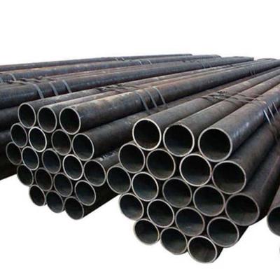 China Ms Steel ERW carbon black iron pipe ASTM A53 structural pipe welded steel pipe sch40 for building material for sale