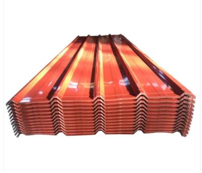 China Container Plate China Dx51d PPGI Prepainted Color Galvanized Coated Steel Corrugated Sheeting for sale