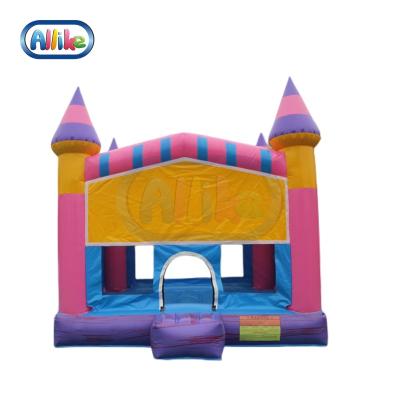 China New Design Slide Bouncer 2023 Outdoor Combo Yellow Blue Bouncy Castle Inflatable Bounce House For Kids for sale