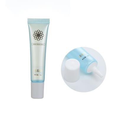 China Custom Empty Plastic Cosmetic Packaging Squirt Mouthpiece Soft PE Tubes Skincare Packaging Capacity Long for sale