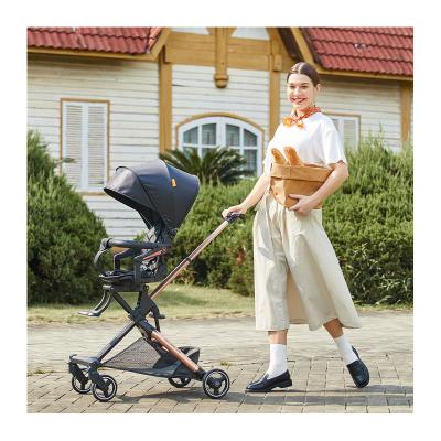 China New Design Multifunctional Purpose Stroller Walker Travel System Stroller With Aluminum Frame And Wheels for sale