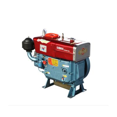 China Factory Price Dieselmotor Start Water Cooled Electric Diesel Engine 1 Cylinder Diesel Engine for sale