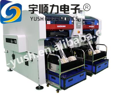 China 0201~25mm electronic ic smt output machines / pcb led pick and place machine for sale