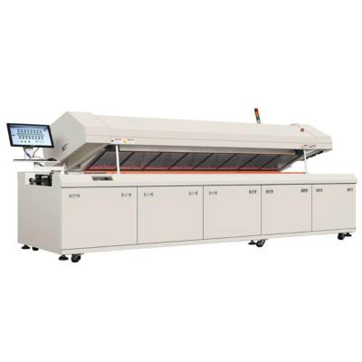 China Online Automatic Hot Air 8 Zones SMT Reflow Oven M8 PCB Motherboard M8 Soldering Machine for sale