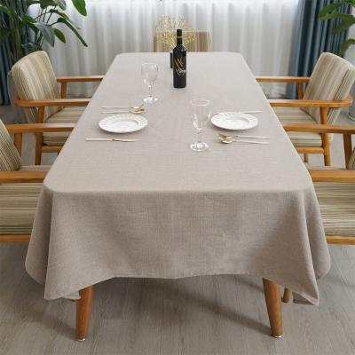 China Waterproof Birthday Supplies Party Linen Table Cloth For Pool Tables Vintage Polyester Wedding Table Cloths Covers for sale