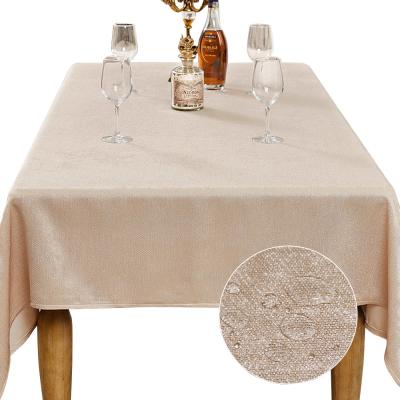 China Waterproof Cover Wedding Table Decoration Factory Best Table Cloths for sale