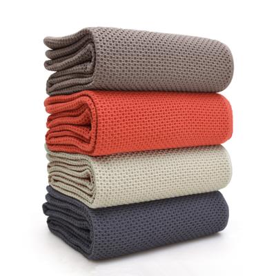 China 4Packs 33*71CM QUICK DRY Soft Kitchen Dish Fabrics Waffle Weave Absorbent Quick Dry Towel Set 100% Cotton Dish Towels for sale