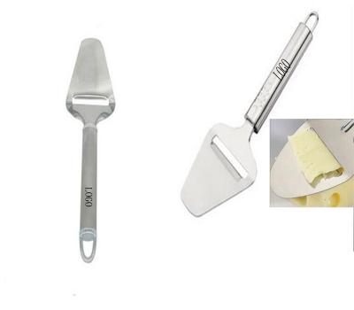 China Sustainable Pizza Cheesecake Spatula Stainless Steel Oblique Cheese Spatula for sale