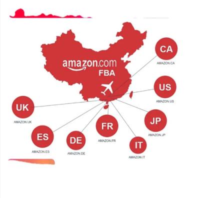 China Amazon FBA Door To Door Shipping services From China To USA Amazon Warehouses 0702-1 for sale