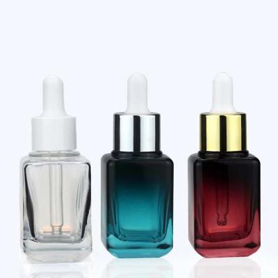 China Travel Cosmetic Vial Container Glass Dropper Bottle Perfume Eye Glass Cosmetic Empty Dropper Bottle For Essential Oils for sale