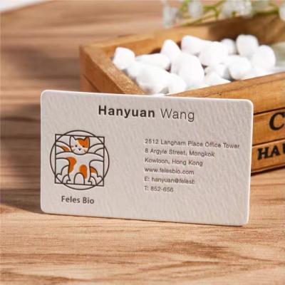 China paper & Thick Cardboard Kraft Paper Blank Kraft Paper Message Business Gift Certificate Word Card Laser Sublimation Laser Metal Name Card for sale