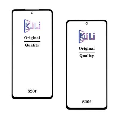 China Factory Price Quality Quality Outer Glass Screen KULI Cell Phone Repair Original Touch Screen Front Digitizer Lens With OCA For Samsung S20 FE for sale