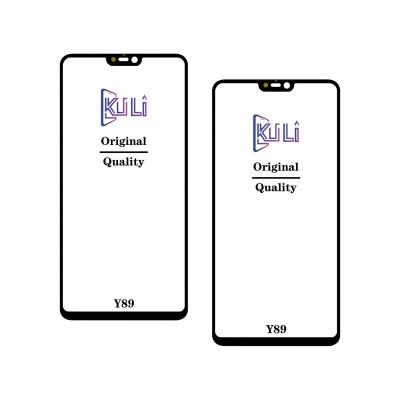 China Wholesale price original broken mobile front replacement factory repair KULI screen lens outer glass touch screen with OCA for vivo Y85 Y89 Z1 for sale