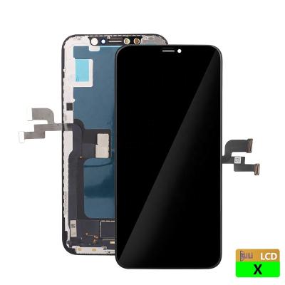 China Replace Damaged Phone Parts KULI Factory Mobile Phone Display Whole Parts For iPhone X Original Mobile Contact LCD Outer Glass Replacement for sale