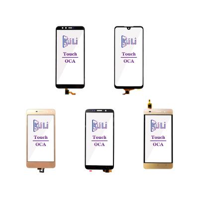 China High Quality Broken Mobile Front Digitizer Touch Screen KULI Fix Phone OCA Glass Replacement For Youth TP LCD External Glass Display huawei honor 9 for sale