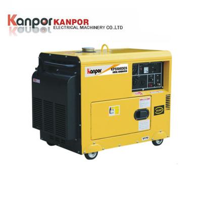 China High Quality AC 10kw Single Phase Diesel Generator Portable By UK Engine KP12000T / KP12000DX for sale