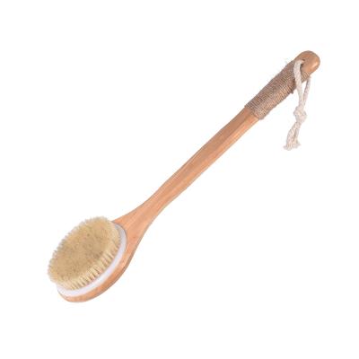 China EXFOLIATE COZIHOME AMAZONE Hot Sale 100% Natural Bathroom Wooden Bath Brush for Body Massage and Exfoliate for sale