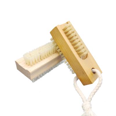 China Sustainable Nail Scrub Cleaning Brushes Nail Dust Brush For Cleaner Toes And Nails Pedicure Brushes for sale