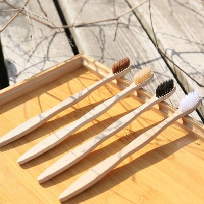 China Disposable Eco Friendly Wholesale Bamboo Toothbrush for sale