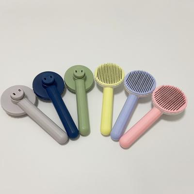 China Stainless Steel Comb Pet Rake Comb Pet Stocked Hair Brushes for sale