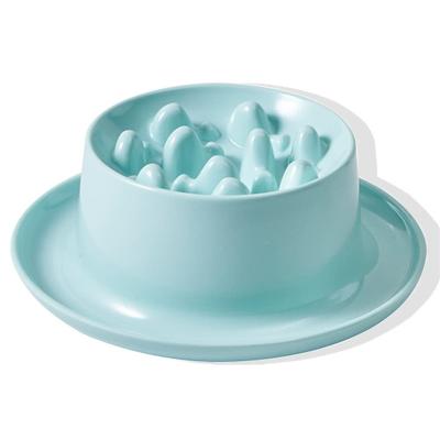 China Stocked Slow Bowl Slow Dog Driver Product Amazon Dog Bowl Non Slip Puzzle Bowl for sale