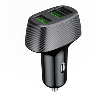 China Low Price 3 Port Usb Car Charger QC 3.0 USB Car Charger PD3.0 Fast Charger For Phone for sale