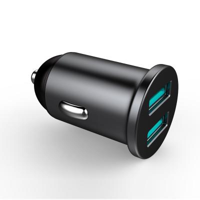 China Portable Fast Car Charger Usb Mobile Phone Charging 3.0 Palladium Fast Mini Phone Car Charger for sale